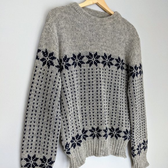 🇨🇦 Vintage Canknit Vancouver-Made Wool Sweater Made in Canada - Picture 6 of 7